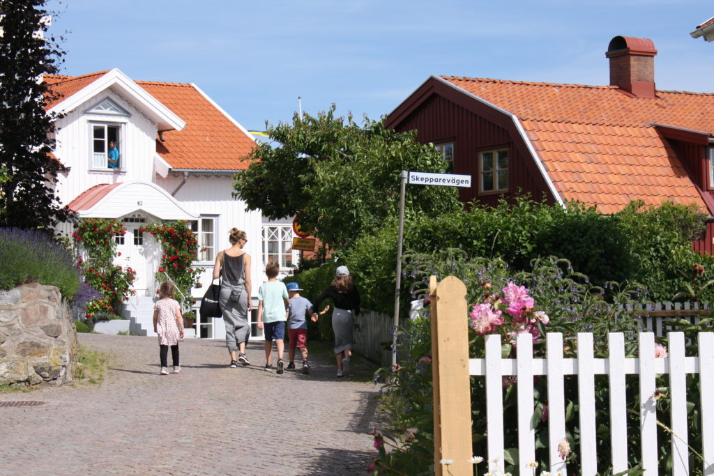 Med kvinnor genom Fiskebäckskil